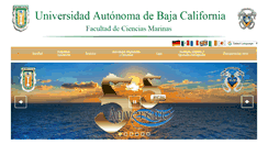 Desktop Screenshot of cienciasmarinas.ens.uabc.mx