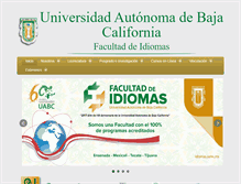 Tablet Screenshot of citi.uabc.mx